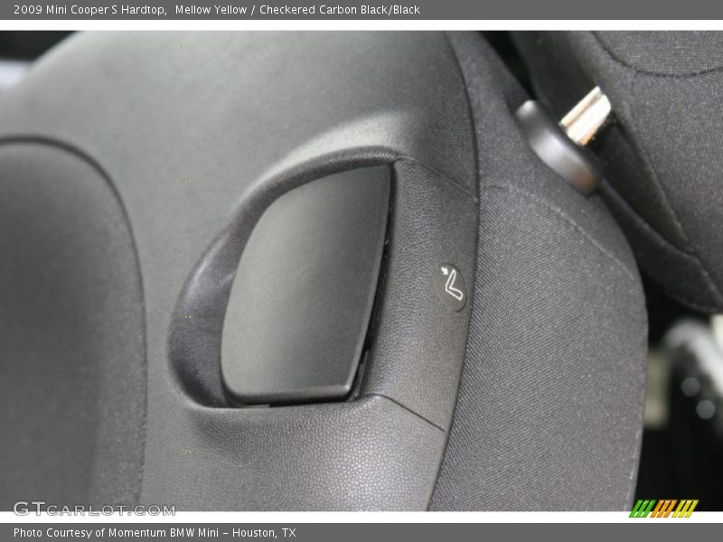 Mellow Yellow / Checkered Carbon Black/Black 2009 Mini Cooper S Hardtop
