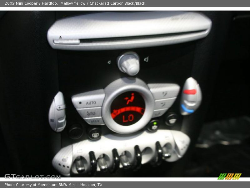 Mellow Yellow / Checkered Carbon Black/Black 2009 Mini Cooper S Hardtop