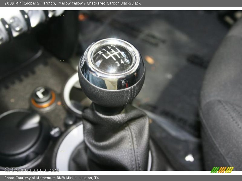 Mellow Yellow / Checkered Carbon Black/Black 2009 Mini Cooper S Hardtop
