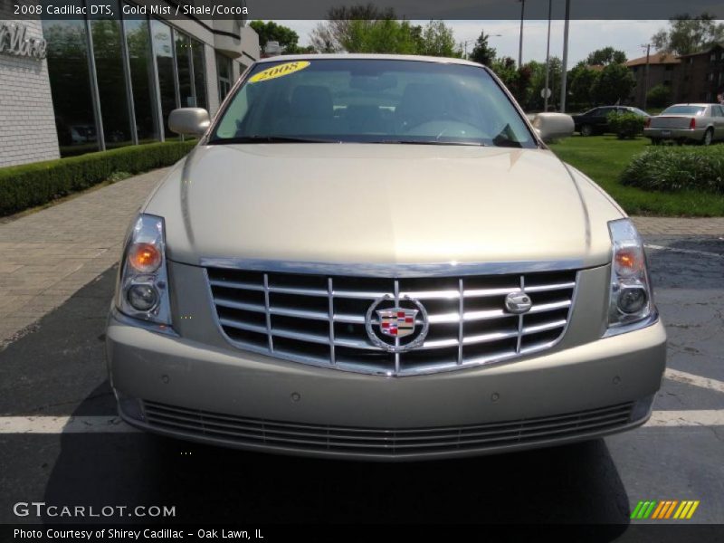 Gold Mist / Shale/Cocoa 2008 Cadillac DTS
