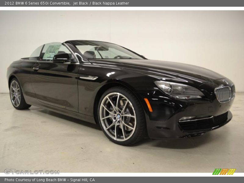  2012 6 Series 650i Convertible Jet Black