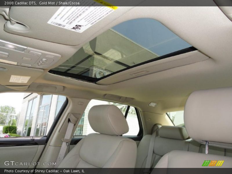 Gold Mist / Shale/Cocoa 2008 Cadillac DTS