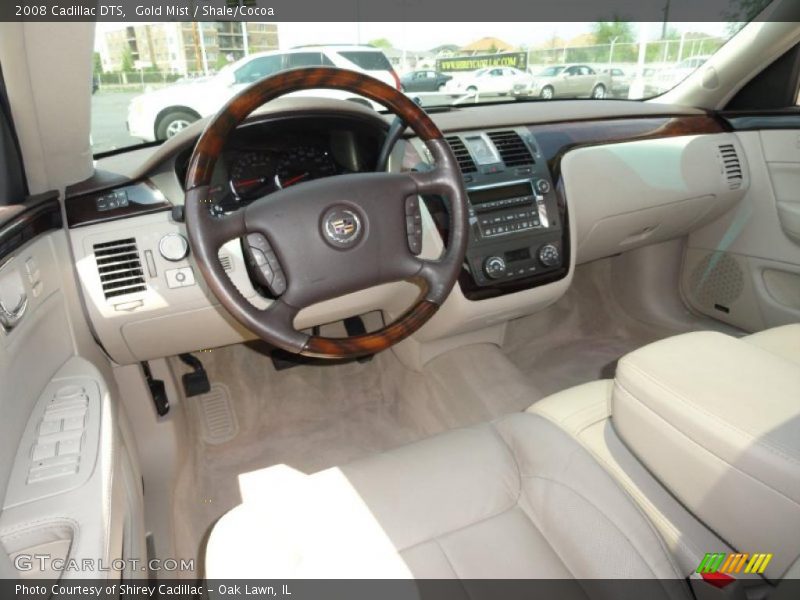 Gold Mist / Shale/Cocoa 2008 Cadillac DTS