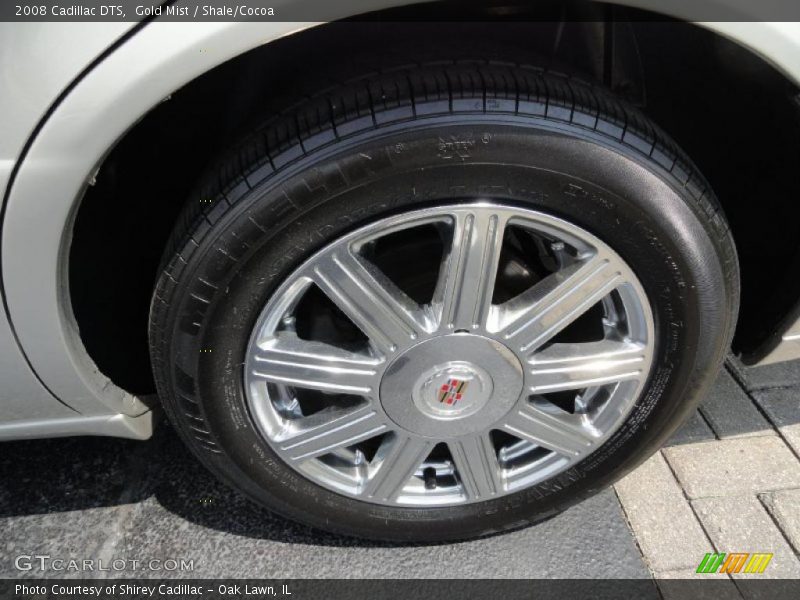 Gold Mist / Shale/Cocoa 2008 Cadillac DTS