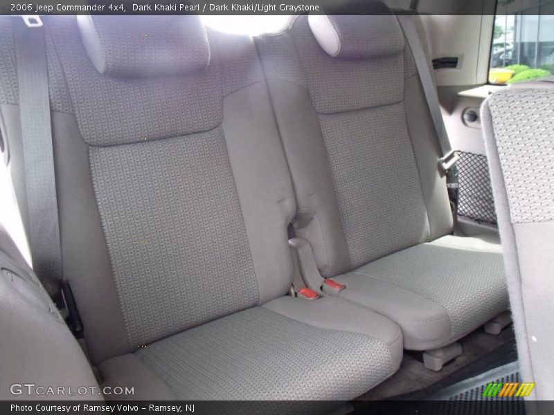 Dark Khaki Pearl / Dark Khaki/Light Graystone 2006 Jeep Commander 4x4