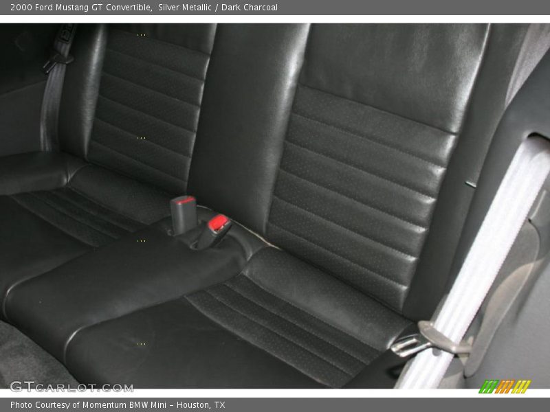 Silver Metallic / Dark Charcoal 2000 Ford Mustang GT Convertible