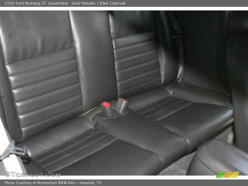 Silver Metallic / Dark Charcoal 2000 Ford Mustang GT Convertible