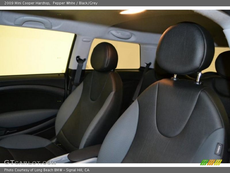 Pepper White / Black/Grey 2009 Mini Cooper Hardtop