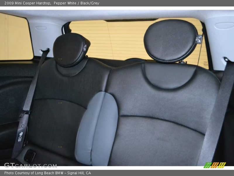 Pepper White / Black/Grey 2009 Mini Cooper Hardtop