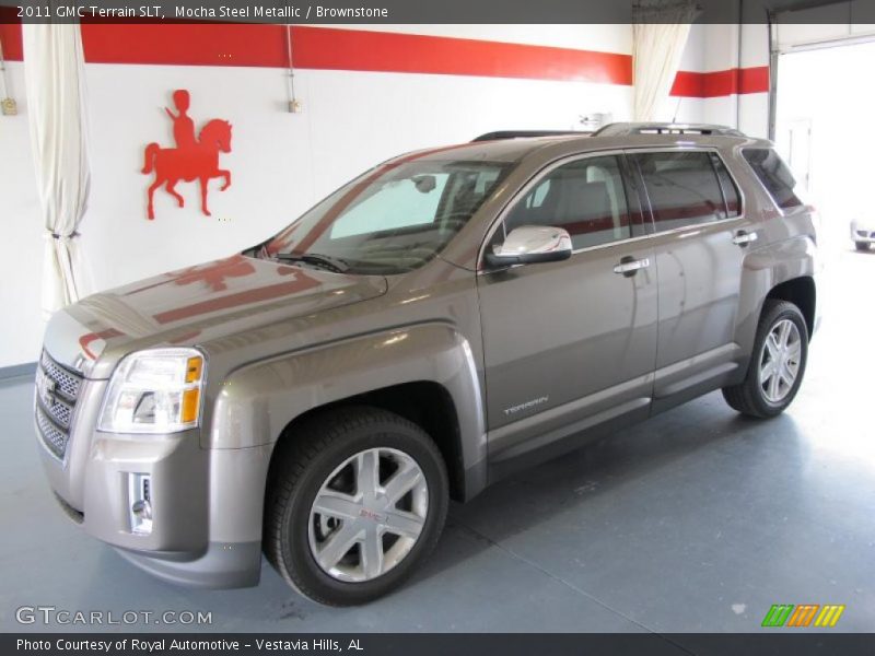 Mocha Steel Metallic / Brownstone 2011 GMC Terrain SLT