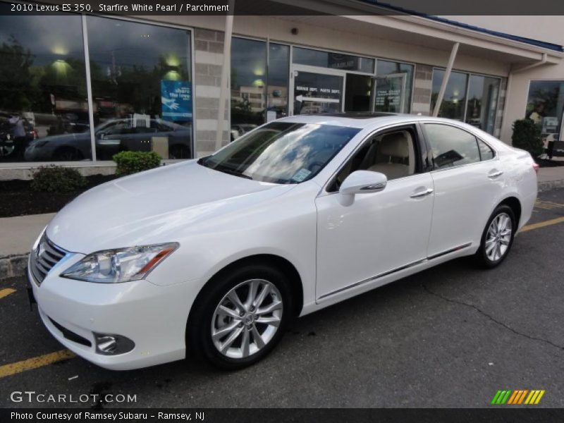 Starfire White Pearl / Parchment 2010 Lexus ES 350