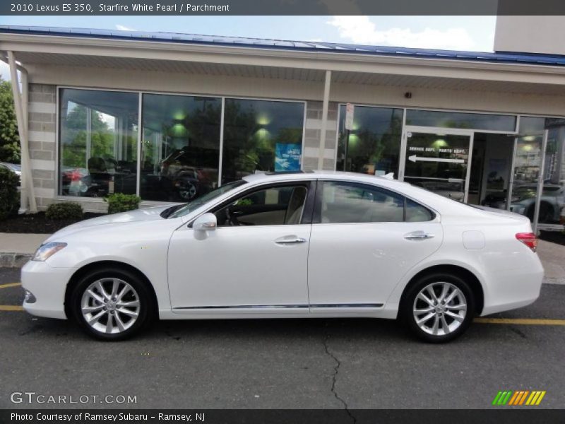 Starfire White Pearl / Parchment 2010 Lexus ES 350
