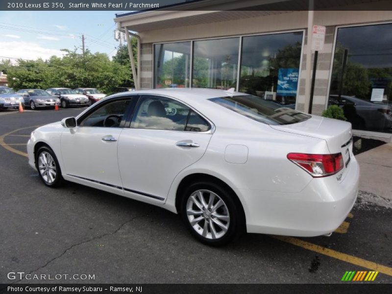 Starfire White Pearl / Parchment 2010 Lexus ES 350