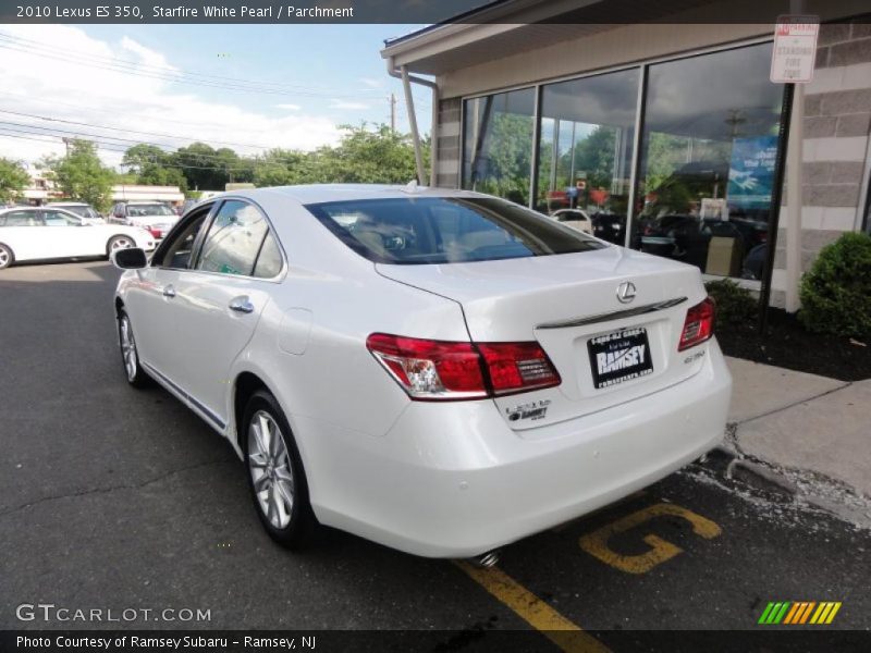 Starfire White Pearl / Parchment 2010 Lexus ES 350