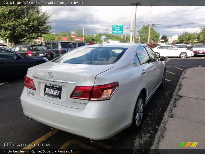Starfire White Pearl / Parchment 2010 Lexus ES 350