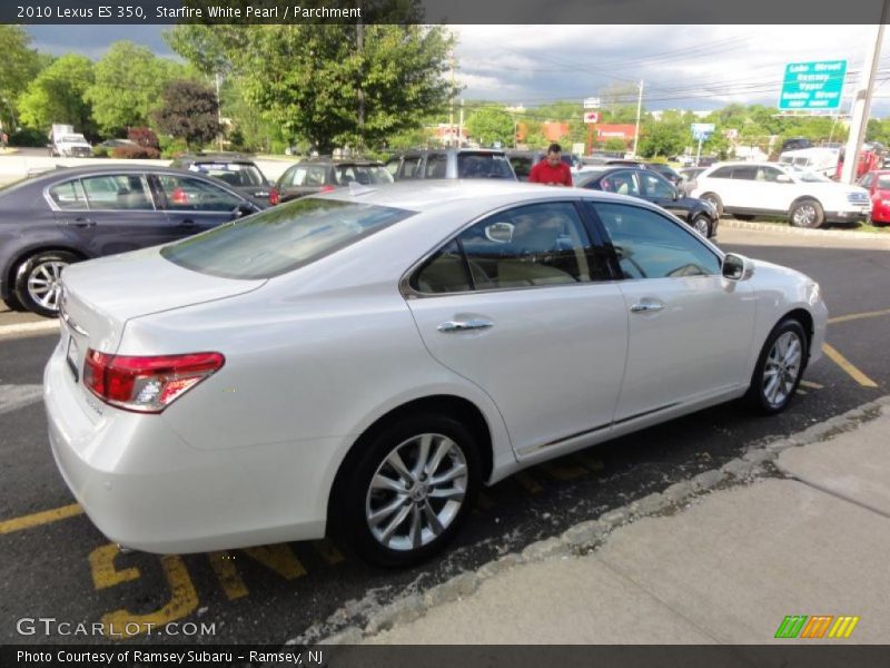 Starfire White Pearl / Parchment 2010 Lexus ES 350