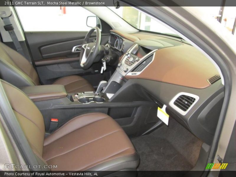 Mocha Steel Metallic / Brownstone 2011 GMC Terrain SLT