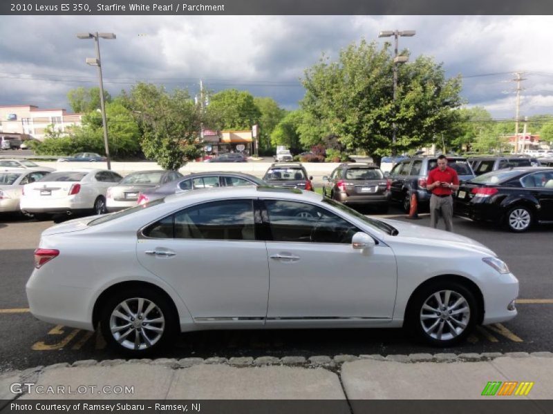 Starfire White Pearl / Parchment 2010 Lexus ES 350