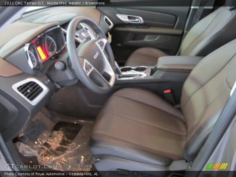 Mocha Steel Metallic / Brownstone 2011 GMC Terrain SLT