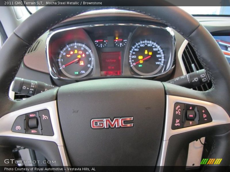 Mocha Steel Metallic / Brownstone 2011 GMC Terrain SLT