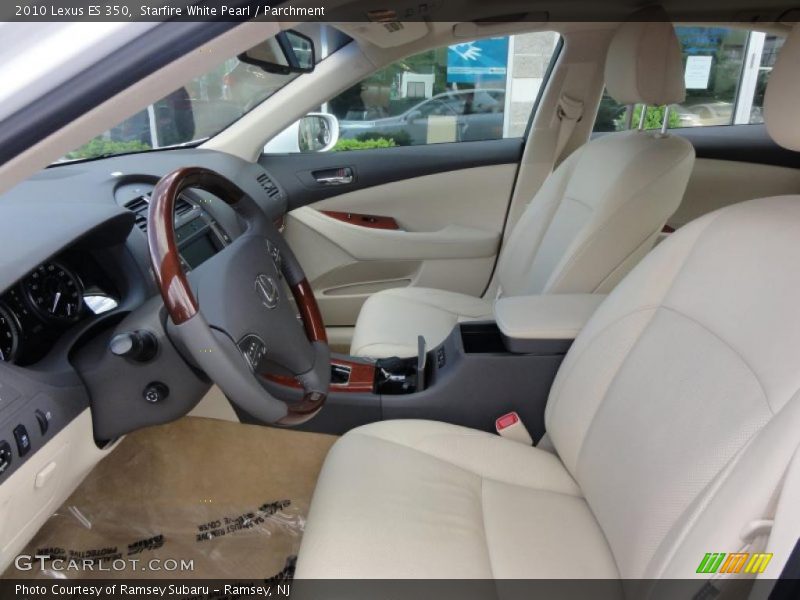 Starfire White Pearl / Parchment 2010 Lexus ES 350