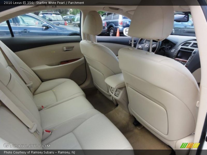 Starfire White Pearl / Parchment 2010 Lexus ES 350