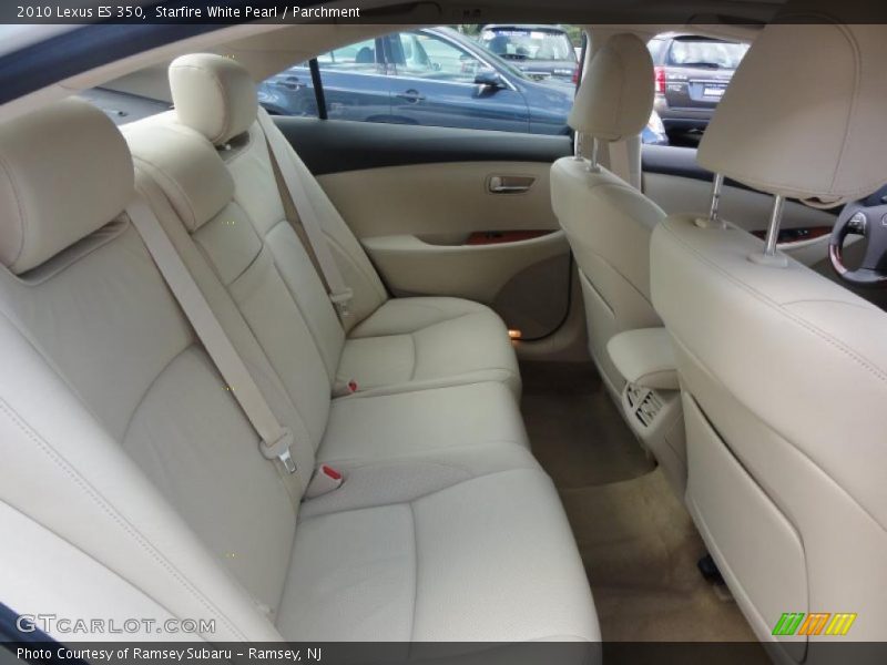 Starfire White Pearl / Parchment 2010 Lexus ES 350