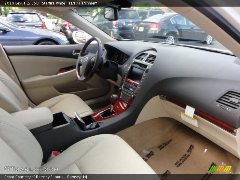 Starfire White Pearl / Parchment 2010 Lexus ES 350