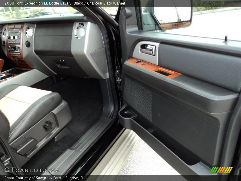 Black / Charcoal Black/Camel 2008 Ford Expedition EL Eddie Bauer