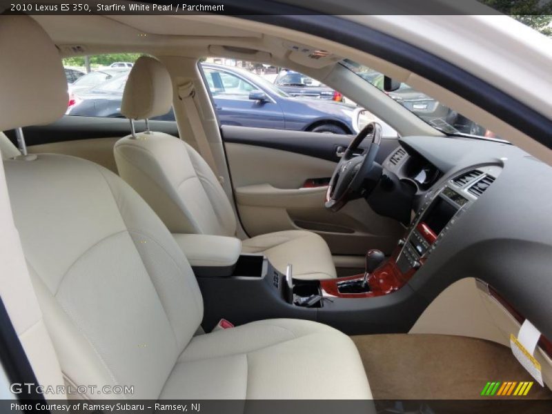 Starfire White Pearl / Parchment 2010 Lexus ES 350