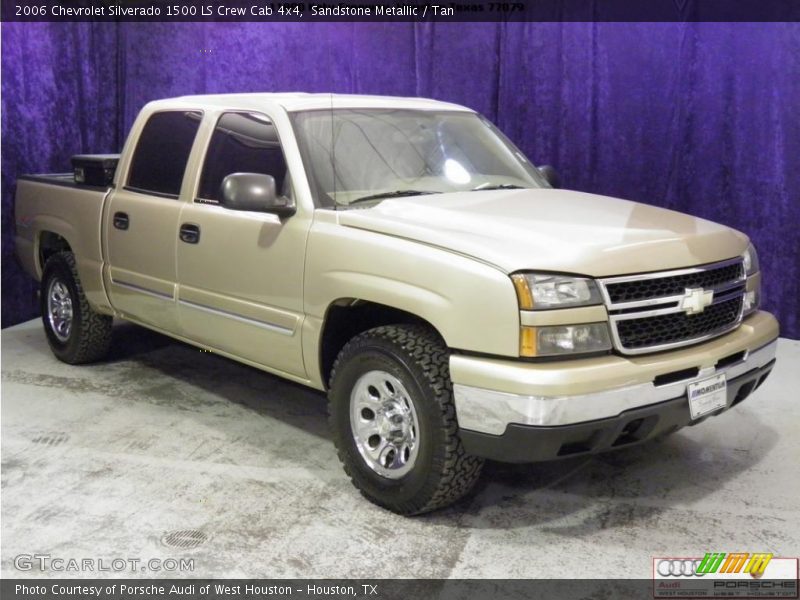 Sandstone Metallic / Tan 2006 Chevrolet Silverado 1500 LS Crew Cab 4x4