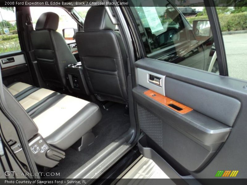 Black / Charcoal Black/Camel 2008 Ford Expedition EL Eddie Bauer