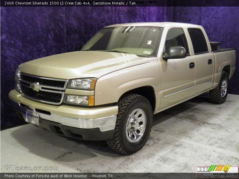 Sandstone Metallic / Tan 2006 Chevrolet Silverado 1500 LS Crew Cab 4x4