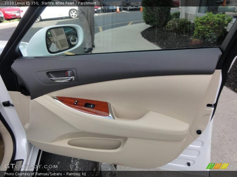 Starfire White Pearl / Parchment 2010 Lexus ES 350