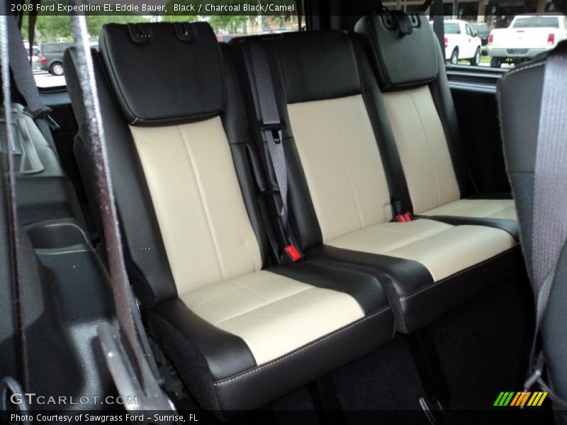  2008 Expedition EL Eddie Bauer Charcoal Black/Camel Interior