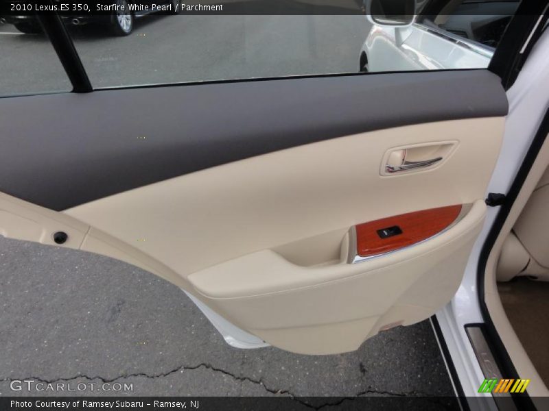 Starfire White Pearl / Parchment 2010 Lexus ES 350