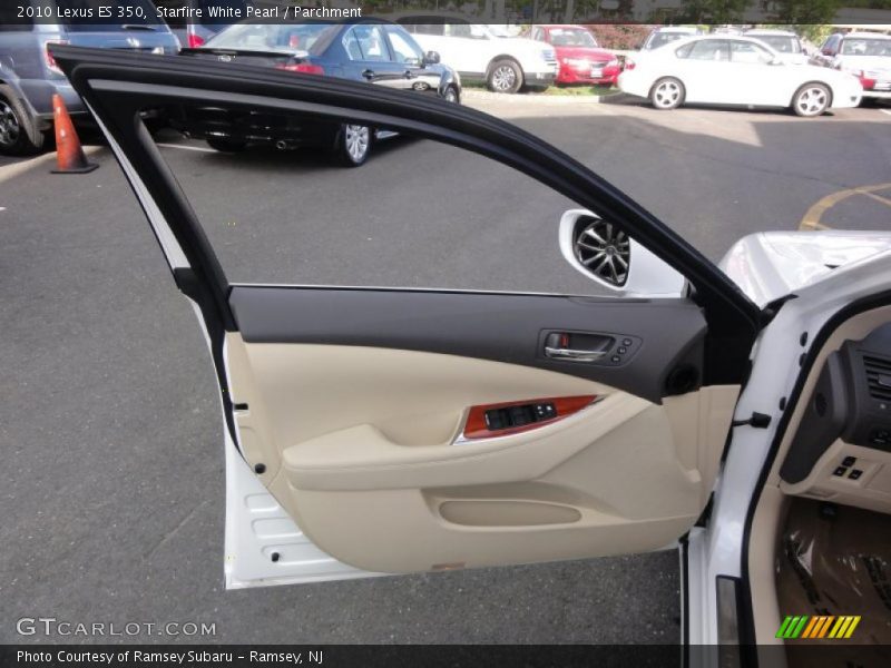 Starfire White Pearl / Parchment 2010 Lexus ES 350