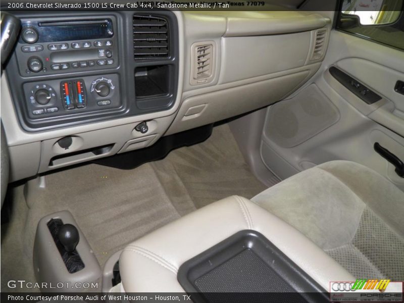 Sandstone Metallic / Tan 2006 Chevrolet Silverado 1500 LS Crew Cab 4x4