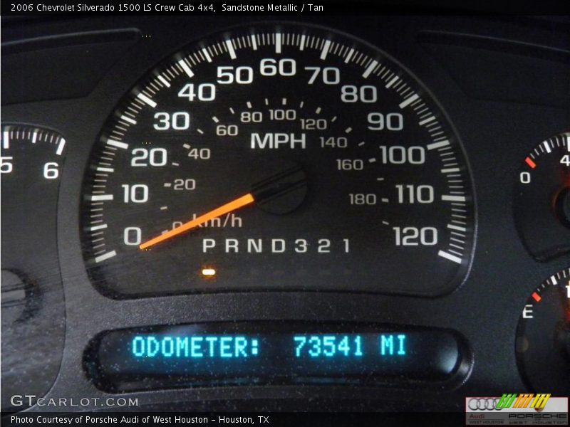 Sandstone Metallic / Tan 2006 Chevrolet Silverado 1500 LS Crew Cab 4x4
