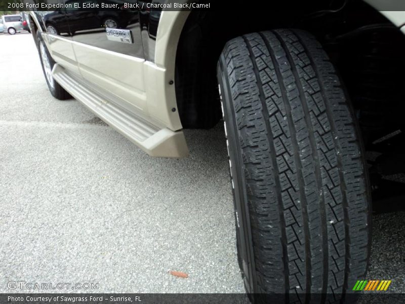 Black / Charcoal Black/Camel 2008 Ford Expedition EL Eddie Bauer