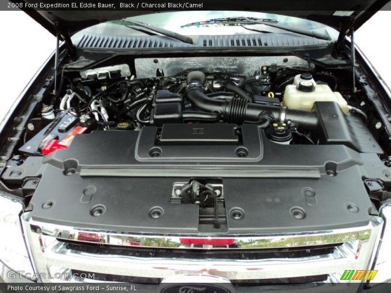 Black / Charcoal Black/Camel 2008 Ford Expedition EL Eddie Bauer