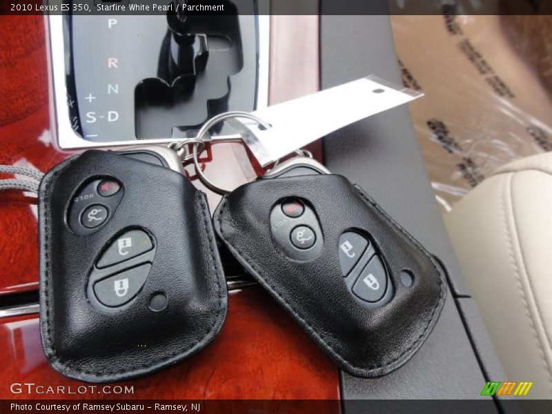 Starfire White Pearl / Parchment 2010 Lexus ES 350