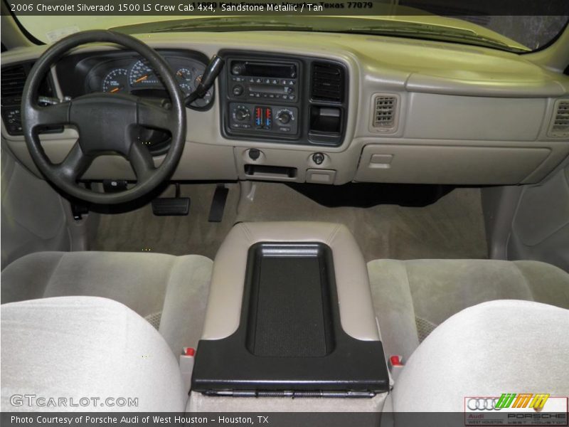 Sandstone Metallic / Tan 2006 Chevrolet Silverado 1500 LS Crew Cab 4x4