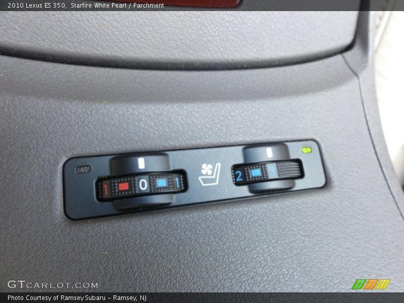 Starfire White Pearl / Parchment 2010 Lexus ES 350