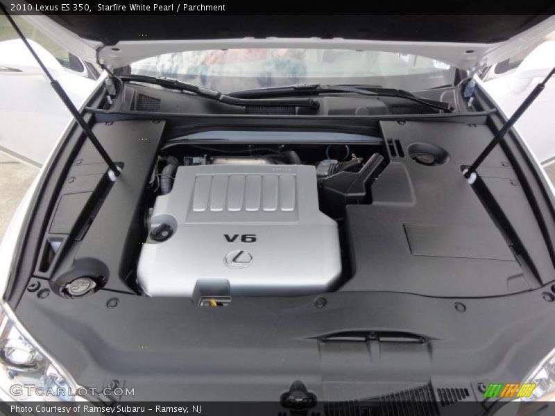 Starfire White Pearl / Parchment 2010 Lexus ES 350