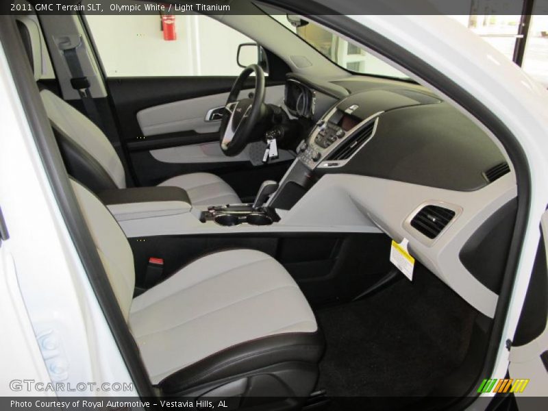  2011 Terrain SLT Light Titanium Interior