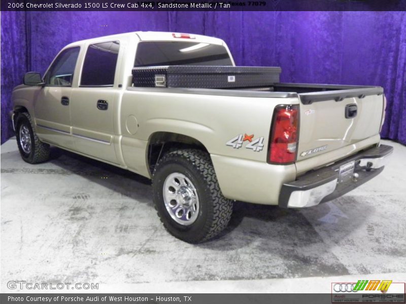 Sandstone Metallic / Tan 2006 Chevrolet Silverado 1500 LS Crew Cab 4x4