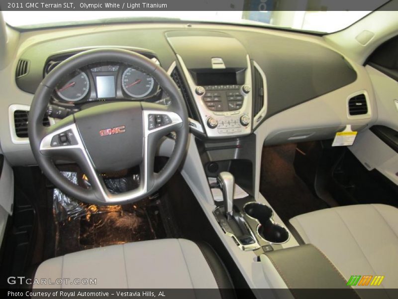 Light Titanium Interior - 2011 Terrain SLT 