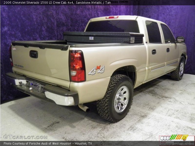 Sandstone Metallic / Tan 2006 Chevrolet Silverado 1500 LS Crew Cab 4x4