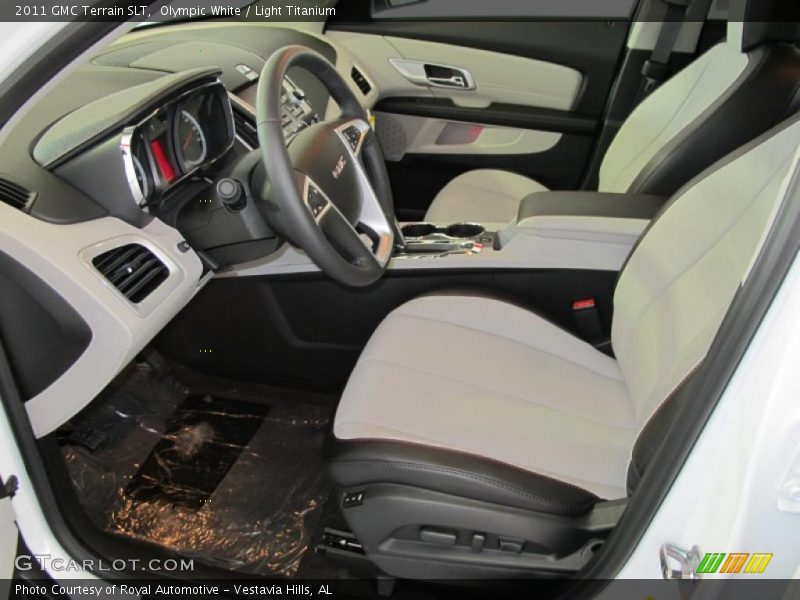  2011 Terrain SLT Light Titanium Interior